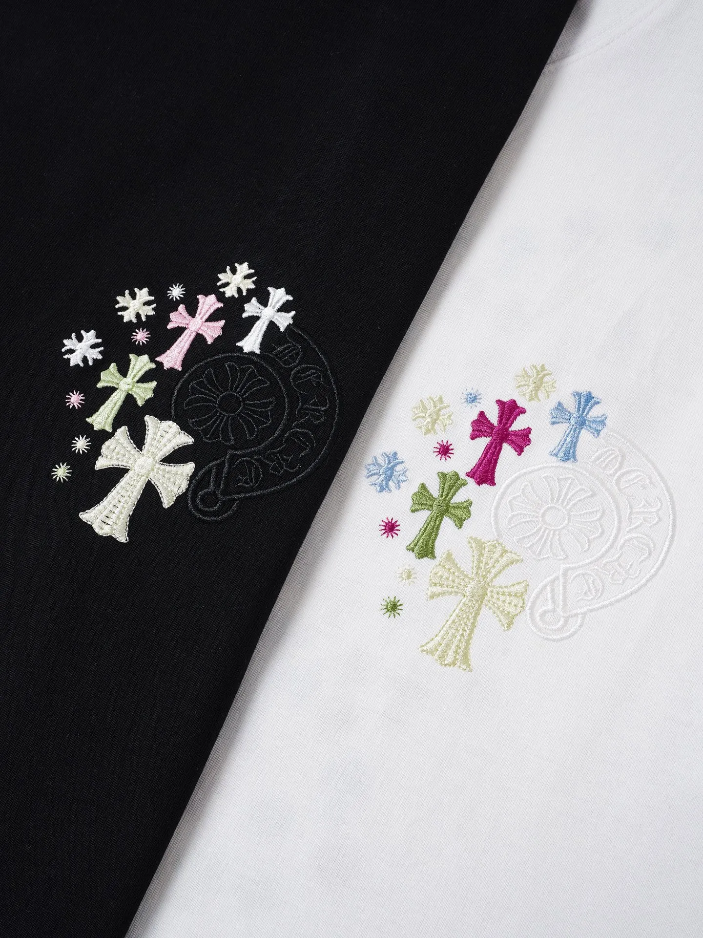Chrome Hearts 26ss New Arrival T Quality ！ ， ， 。 ， CH ， 。 ， ， Same Style， ， 。 Size：S—XL ：Black White